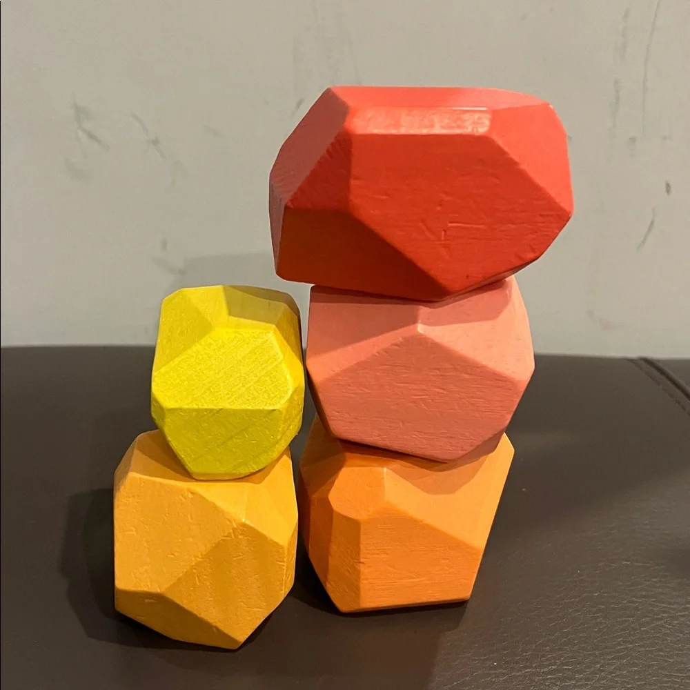 Lovevery Geometric Stacking Stones - Picture 2 of 3